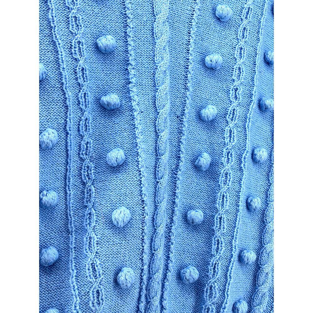 NWT Lily Pulitzer Blue Thistle Pull On Greta Sweater Size XL - Picture 9 of 12